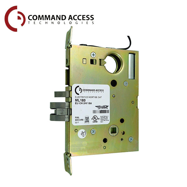 Command Access - Electrified Mortise Chassis Only - Fail Secure - Storeroom - Grade 1 - UHS Hardware