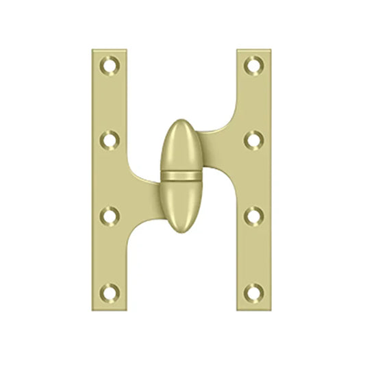 Deltana - 6" x 4" Hinge - Left Handed - Optional Finish