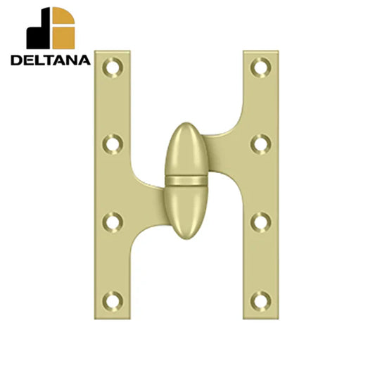 Deltana - 6" x 4" Hinge - Left Handed - Optional Finish