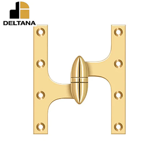 Deltana - 6" x 5" Hinge - Left Handed - Optional Finish