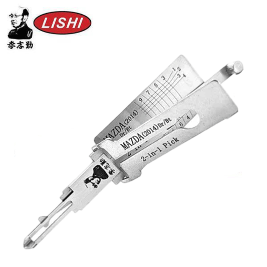 ORIGINAL LISHI - MAZ Mazda 2014+ / 2-In-1 Pick & Decoder / 10-Cut / Door / Trunk
