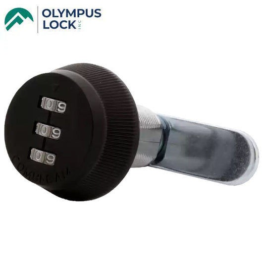Olympus - 7850R-M Series - Keyless Combination Lock - 7/8" Cylinder - Black