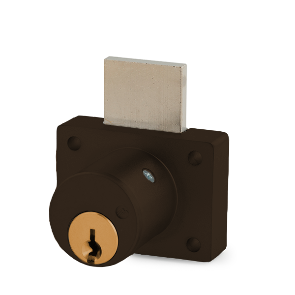 Olympus - 800S - Cabinet Drawer Deadbolt Lock - S Series Schlage C Keyway - Optional Cylinder Length - Oil Rubbed Bronze - Optional Keying - Grade 1 - UHS Hardware