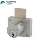 Olympus - 800S - Cabinet Drawer Deadbolt Lock - Key Retaining - S Series Schlage C Keyway - Optional Cylinder Length - Satin Chrome - Optional Keying - Optional Handing - Grade 1 - UHS Hardware
