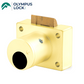Olympus - 850LC - Deadlatching Drawer Lock - Less Cylinder - S Series Schlage C Keyway - Optional Cylinder Length - Polished Brass - Grade 1 - UHS Hardware