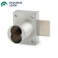 Olympus - 931DR - Cabinet Deadbolt Door Lock - IC: For Medeco or Yale Large-Format Cores - Less Cylinder - Satin Chrome - Optional Key Retaining - Grade 1 - UHS Hardware