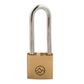 Olympus - BP - Mountain Brand Brass Padlocks - 1-1/4" Lock Body Width - Long Shackle - Optional Keying - 10 Per Box - UHS Hardware