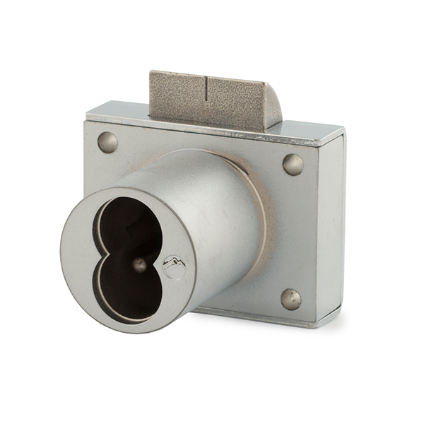 Olympus - L72 - SFIC Drawer Latch Lock - Less Cylinder - 1-1/4" Cylinder Length - Satin Chrome - Optional Keying - UHS Hardware