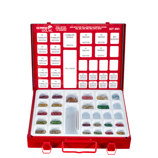 Olympus - R1 - R Series CCL R1 Keyway Pin Kit - R1 Keyway - UHS Hardware