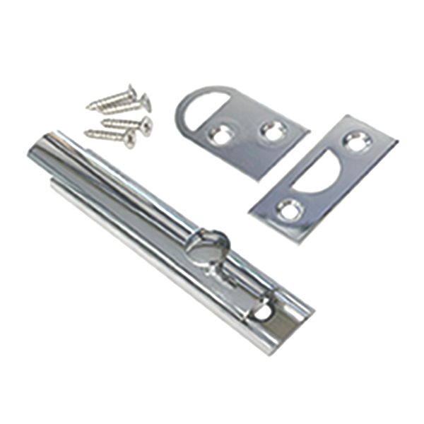 Olympus - SB-3 - Slide Bolt - 3" Length - Polished Chrome - UHS Hardware