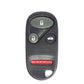 1998-2002 Honda Accord / 4-Button Keyless Entry Remote / PN: 72147-S0K-A02 / KOBUTAH2T (OEM Recase)