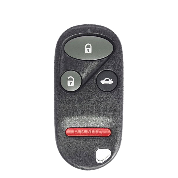 1998-2002 Honda Accord / 4-Button Keyless Entry Remote / PN: 72147-S0K-A02 / KOBUTAH2T (OEM Recase)