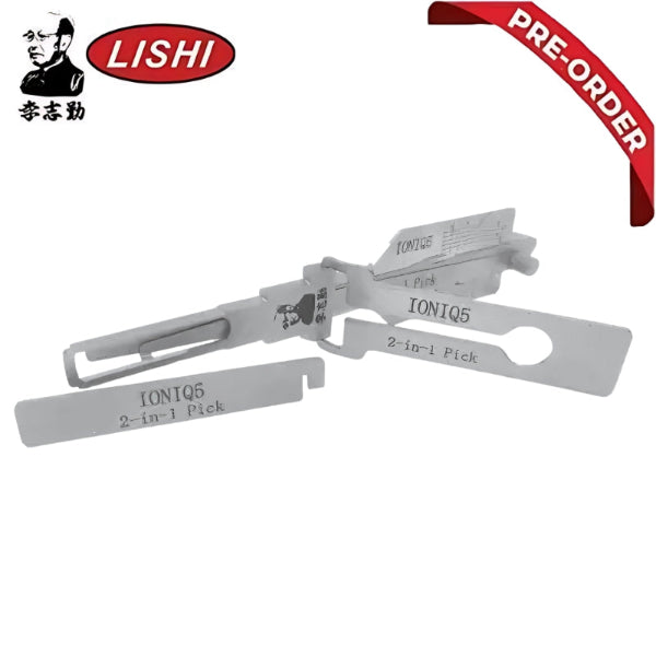 IONIQ5-AG Lishi pick and decoder with anti-glare finish