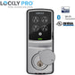 Lockly Guard - DEADBOLT 728FZ -  Fingerprint Z-Wave Smart Lock - Keypad - Biometric Fingerprint-Bluetooth  App Controlled - Satin Nickel