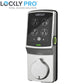Lockly Guard - DEADBOLT 728FZ -  Fingerprint Z-Wave Smart Lock - Keypad - Biometric Fingerprint-Bluetooth  App Controlled - Satin Nickel