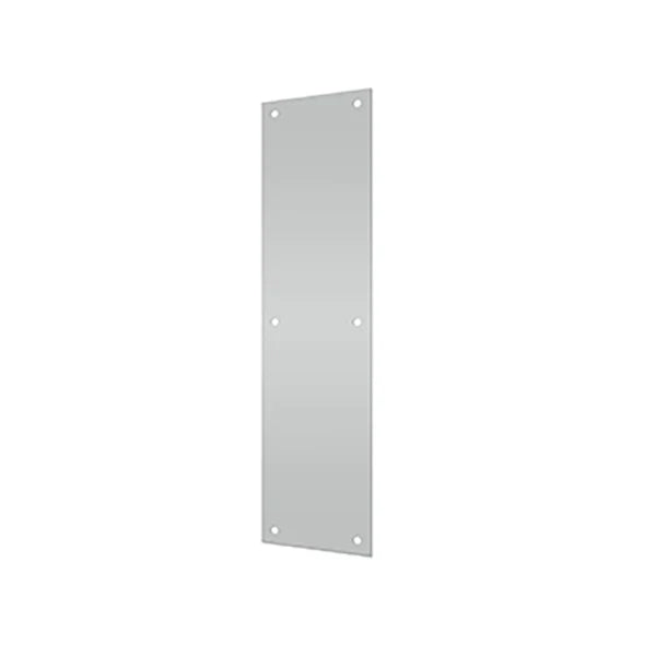 Deltana - Push Plate 4" x 16" - Stainless Steel - Optional Finish