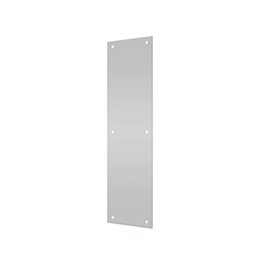 Deltana - Push Plate 4" x 16" - Stainless Steel - Optional Finish