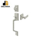 Deltana - Highgate Handleset w/ Zinc Livingston Lever Entry - Optional Finish