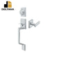 Deltana - Highgate Handleset w/ Zinc Livingston Lever Entry - Optional Finish