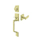 Deltana - Highgate Handleset w/ Zinc Livingston Lever Entry - Optional Finish