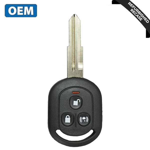 2009-2011 Chevrolet Aveo / 3-Button Remote Head Key / PN: 95960310 / VQQRK960NAT (OEM Recase)
