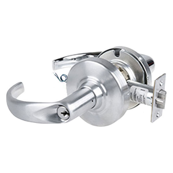 Schlage - ND80PDEL-SPA - Electrified Cylindrical Lock - Storeroom - Fail Safe - Sparta Lever - Non-Handed - Satin Chrome - Grade 1