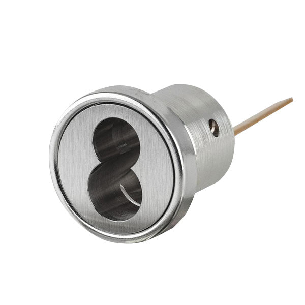 Schlage - 20-079 - FSIC Rim Housing - Less Core - Convertible Tailpiece Cam - Satin Chrome - UHS Hardware