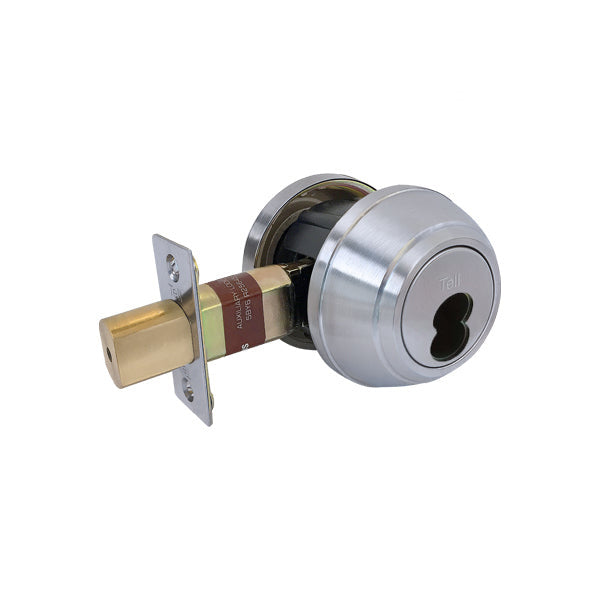 TELL - CL100933 - Heavy Duty - Tubular Deadbolt - Single Cylinder