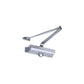 TELL - 12545 - Heavy Duty Commercial Door Closer - Fixed Spring Tension - Grade 3 - Size 5 - Backcheck - Parallel Arm Bracket - Aluminum