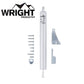Wright - V1020 - Standard Duty - Pneumatic Screen and Door Closer - Optional Finish - UHS Hardware