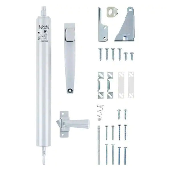 Wright - V1033 - Closer Latch Combo Kit - 90° Opening - Screen / Storm Doors - Optional Finish - UHS Hardware