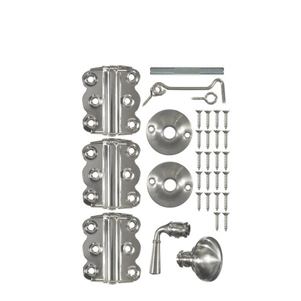 Wright - V321WH - Vinyl Screen Door Kit - 1/2"-1-3/4" Doors - Wood / Screen Doors - Optional Finish - UHS Hardware