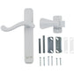 Wright - VBA213 - Bayfield Surface Latch Lever Set - Optional Finish - UHS Hardware
