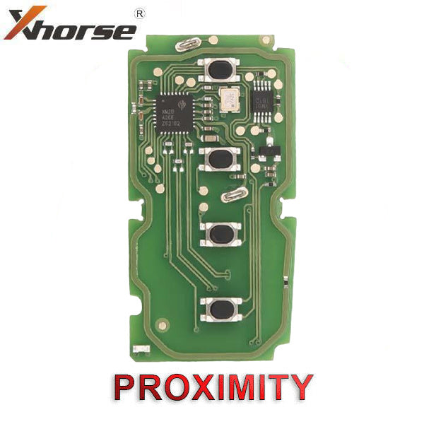 Xhorse - XSTO00EN - Toyota Smart Proximity Key - PCB 4D And 8A Series Toyota Models