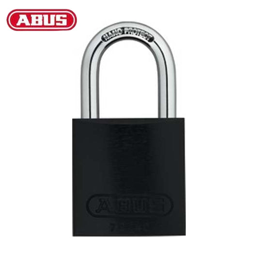 Abus - 08302 Padlock Aluminum 72/40 1 Shackle Optional Keying Finish Number Of Locks & Cylinders