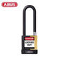 Abus - 20077 Plastic-Covered Aluminum Core Padlock 74M/40 3 Shackle Optional Keying Finish Number Of