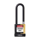 Abus - 20077 Plastic-Covered Aluminum Core Padlock 74M/40 3 Shackle Optional Keying Finish Number Of