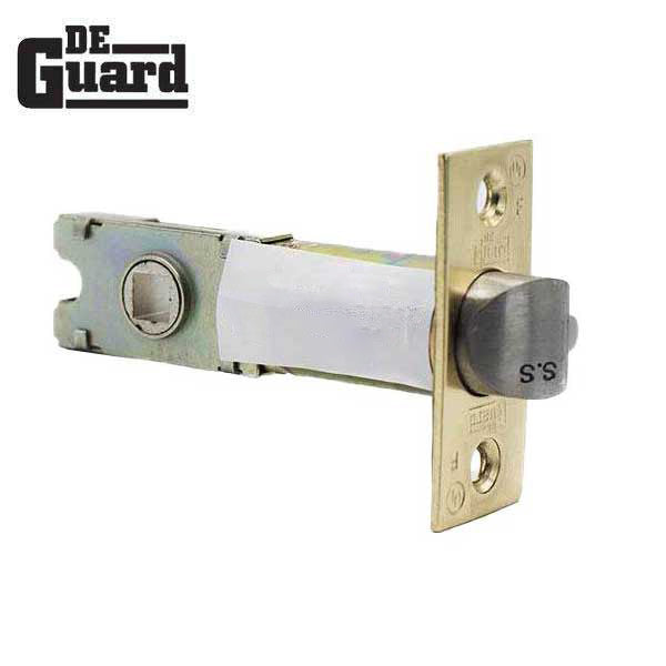 Premium Knob Set - Polished Brass - Entrance - Grade 3 - ( SC1 / KW1 )