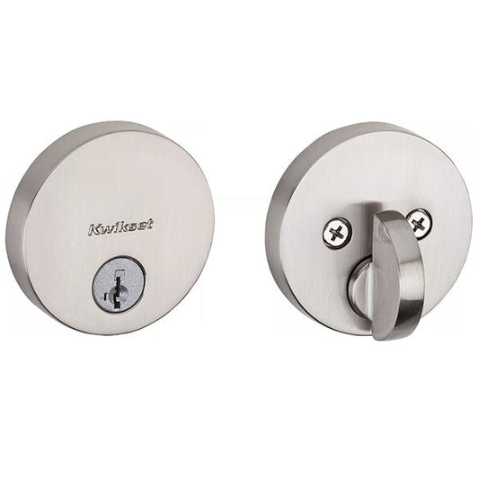 Kwikset - 258 - Downtown Deadbolt - Single Cylinder - Optional Rose - Optional Finish - SmartKey Technology - Grade 1 - UHS Hardware