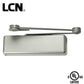 LCN - 4111EDA - Hydraulic Door Closer - Optional Handing - Back Check Function - PA Bracket - Adjustable Size 1-6 - Plastic Cover - Aluminum - Fire Rated - Grade 1 - UHS Hardware