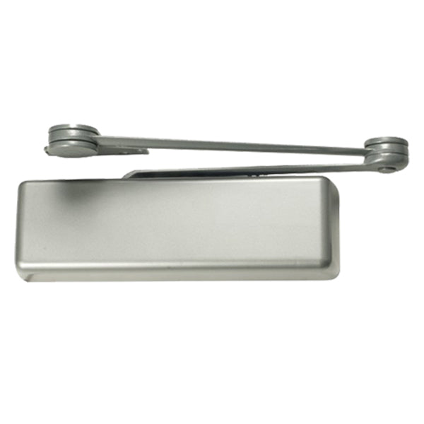 LCN - 4111EDA - Hydraulic Door Closer - Optional Handing - Back Check Function - PA Bracket - Adjustable Size 1-6 - Plastic Cover - Aluminum - Fire Rated - Grade 1 - UHS Hardware