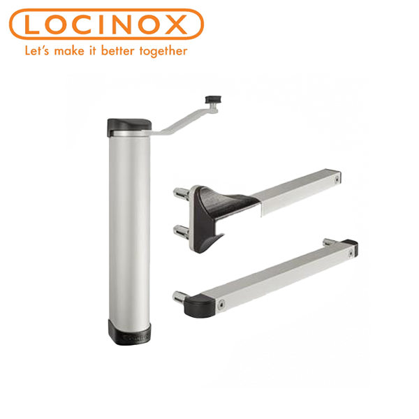 Locinox - Verticlose - Hydraulic Gate Closer - For 90° and 180° Hinges - Optional Finish - UHS Hardware