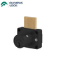 Olympus - 200DW - Drawer Deadbolt Lock - D4291 4-pin - Optional Cylinder Length - Standard Length Bolt - Matte Black - Optional Keying - Grade 1 - UHS Hardware