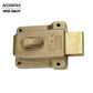 Accentra (Formerly Yale) - 112 - Heavy Duty Latchbolt Lock - Deadbolt - 5 Pin - Sprayed Brass