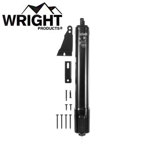 Wright - V2012 - Heavy Duty - Pneumatic Screen and Door Closer - EZ-HOLD - Optional Finish - UHS Hardware