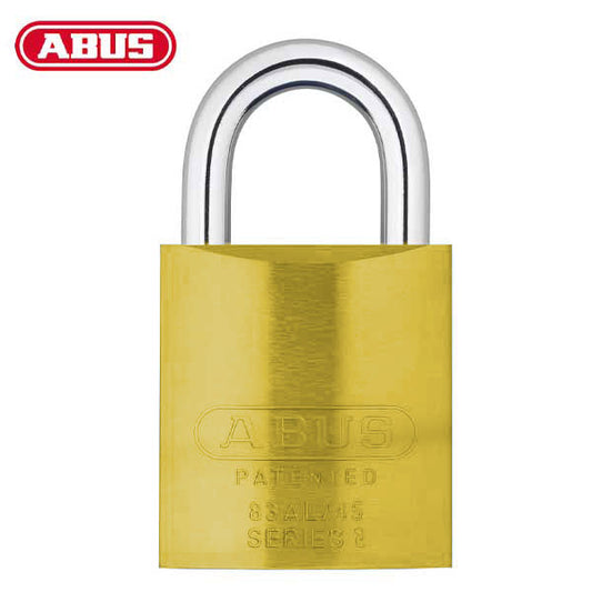 Abus - 83AL/45 - Aluminum Padlock - S2 - Schlage Everest - Zero Bitted - 6 Pin - Optional Finish - Rekeyable - 1-27/32" Width - UHS Hardware