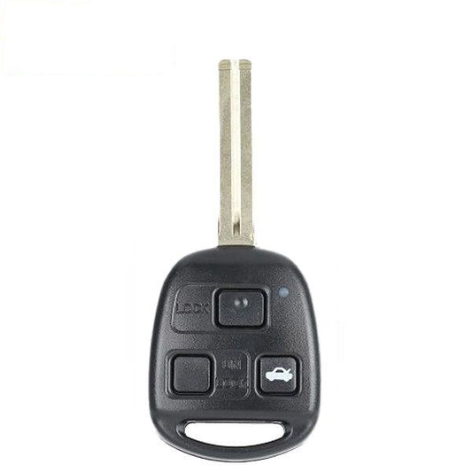 1998-2005 Lexus ES / GS / IS / LS / 3-Button Remote Head Key / PN: RHK-LEXUS-3B1 / HYQ1512V (AFTERMARKET) - UHS Hardware