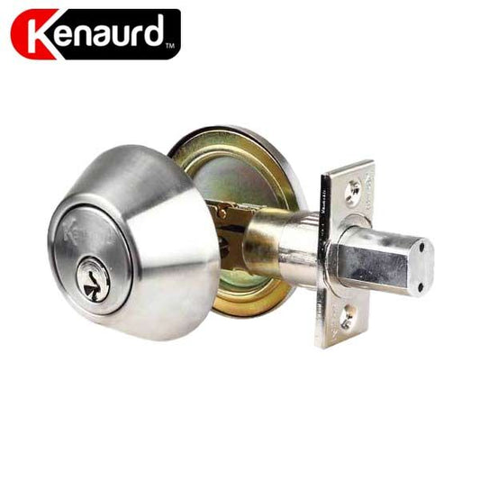 Premium Single Cylinder Deadbolt Lock - Satin Chrome (SC1/KW1) - UHS Hardware