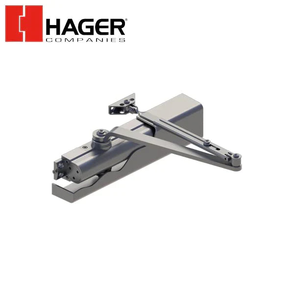 Hager - 5200 - Grade 1 Heavy Duty Door Closer - Optional Finish - Optional Mount - Optional Arm