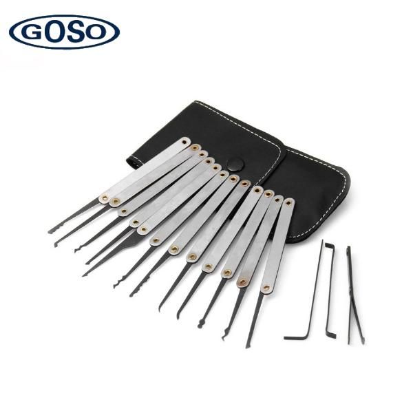 GOSO 12 Pieces Lock Pick Set with Leather Case - UHS Hardware